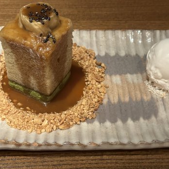 Zuma - Green tea banana cake - Japanese Near Me - Boston, Massachusetts Zuma - Green tea banana cake - Japanese Near Me - Boston, Massachusetts