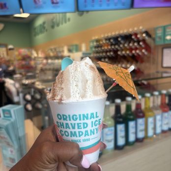 Bahama Buck's - Snicker Doodle shaved ice - Juice Bars & Smoothies Near Me - Orange Beach, Alabama Bahama Buck's - Snicker Doodle shaved ice - Juice Bars & Smoothies Near Me - Orange Beach, Alabama