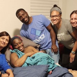 Our incredible birthing team! Our incredible birthing team!