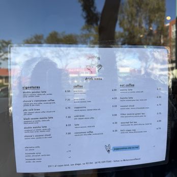 Chance’s Coffee - Menu - Coffee & Tea Near Me - San Diego, California Chance’s Coffee - Menu - Coffee & Tea Near Me - San Diego, California