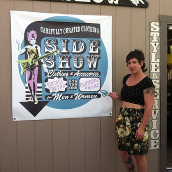 Sideshow Studio - Heather in front of her stylin' store, Sideshow. - Women's Clothing Near Me
