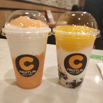 C Fruit Life - Papaya coconut and mango coconut with grass jelly - Desserts Near Me - Boston, Massachusetts C Fruit Life - Papaya coconut and mango coconut with grass jelly - Desserts Near Me - Boston, Massachusetts
