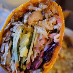 The Underbelly Bistro - Asian salmon wrap