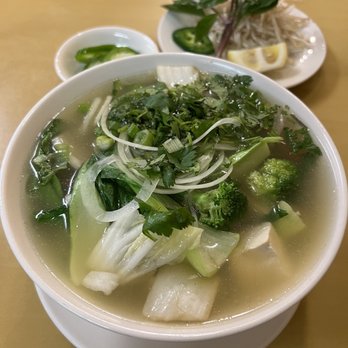 Pho Amor - P6. Pho Tofu and Veggies Noodle Soup - Noodles Near Me - Norco, California