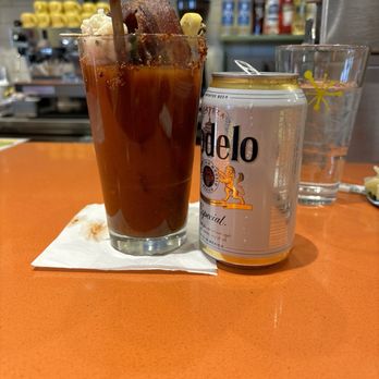 Snooze, an A.M. Eatery - Bloody Mary with Bacon and a Sidecar - Breakfast & Brunch Near Me - Tucson, Arizona Snooze, an A.M. Eatery - Bloody Mary with Bacon and a Sidecar - Breakfast & Brunch Near Me - Tucson, Arizona