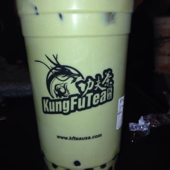 Kung Fu Tea - this is green tea macha from kft, I usually get milk green tea - Bubble Tea Near Me - Boston, Massachusetts Kung Fu Tea - this is green tea macha from kft, I usually get milk green tea - Bubble Tea Near Me - Boston, Massachusetts