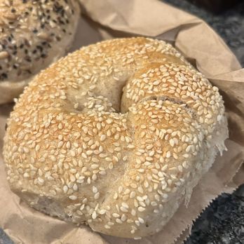 Silver Moon Bakery - Sesame bagel - Bakeries Near Me - New York, New York