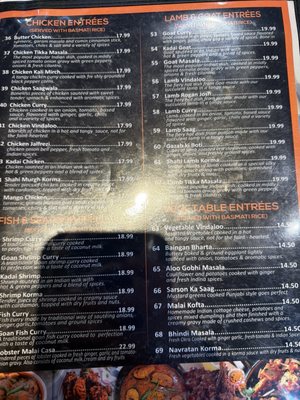 Menu photo 2 Namaste Indian Restaurant Middletown, NY