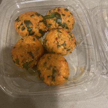 MezzeMe - Lentil Balls (Mercimek Kofte) - Mediterranean Near Me - Austin, Texas MezzeMe - Lentil Balls (Mercimek Kofte) - Mediterranean Near Me - Austin, Texas