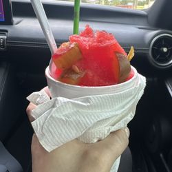 Lil Mama's New Orleans Style Snow-Balls - Tiger's blood pickadilly!