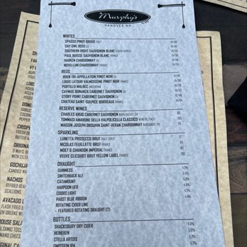 Murphy’s on the Green - Drinks - New American Near Me - Hanover, New Hampshire Murphy’s on the Green - Drinks - New American Near Me - Hanover, New Hampshire
