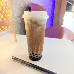 Feng Cha - Carrollton - Cream Brulee Dirty Boba