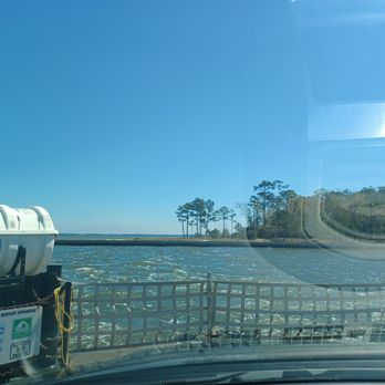 Cherry Branch Ferry - Choppy/windy day on the river - Ferries Near Me