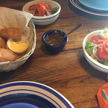 Choo-Choo Churros - Bread with garlic butter, salads, and THE chimichurri - Steakhouses Near Me - Orlando, Florida