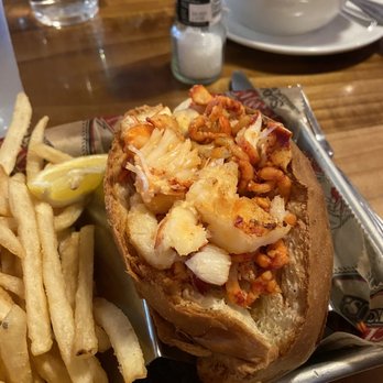 The Claw House - Lobster Roll - Double - Seafood Near Me - Murrells Inlet, South Carolina