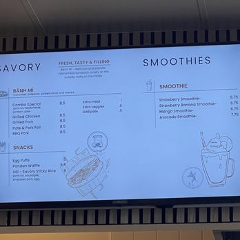 Phin Cafe - Menu as of 3/4/25 - Coffee & Tea Near Me - San Jose, California