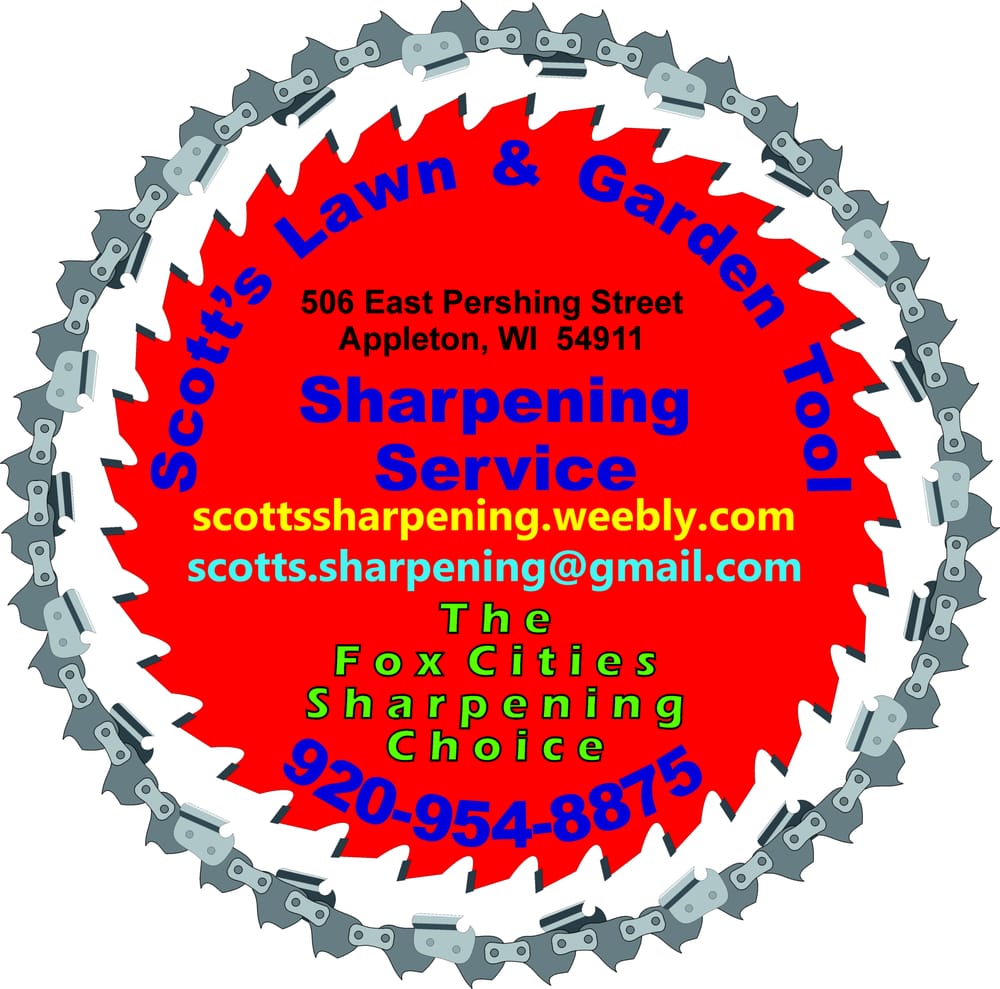 SCOTT’S LAWN & GARDEN TOOL SHARPENING SERVICE 506 E Pershing St
