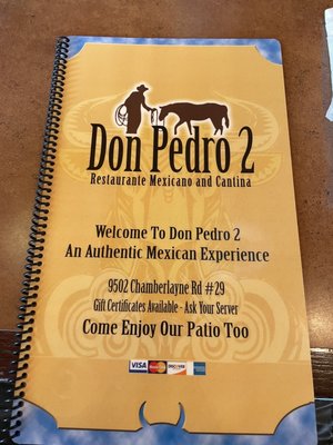 Menu photo 2 Don Pedro 2 Mechanicsville, VA Menu photo 2 Don Pedro 2 Mechanicsville, VA