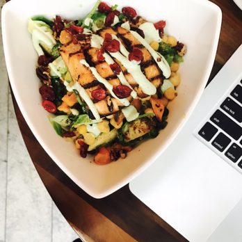 One North Kitchen & Bar - Harvest bowl ($12) + salmon (+$8) - New American Near Me - Chicago, Illinois One North Kitchen & Bar - Harvest bowl ($12) + salmon (+$8) - New American Near Me - Chicago, Illinois