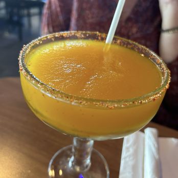 Amigo's Tequila Mexican Grill - Mango margarita W/ rimmed Tajin - Sports Bars Near Me - Knoxville, Tennessee Amigo's Tequila Mexican Grill - Mango margarita W/ rimmed Tajin - Sports Bars Near Me - Knoxville, Tennessee
