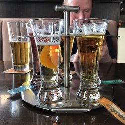 Brewsters Brewing Company & Restaurant - Decent size samplers