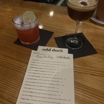 Odd Duck - Drinks - American Near Me - Austin, Texas