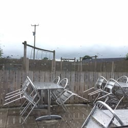 Streamvale Open Farm - Climbing assault course outside cafe