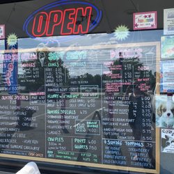 Menu w/ prices