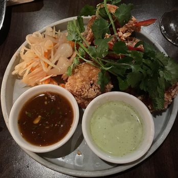 Little Sister - "Crispy prawns" with Thai chilis, tamarind, and basil - Vietnamese Near Me - Los Angeles, California Little Sister - "Crispy prawns" with Thai chilis, tamarind, and basil - Vietnamese Near Me - Los Angeles, California
