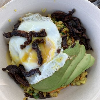 Grass Roots Kitchen - Egg Breakfast Grain Bowl - New American Near Me - Tarrytown, New York Grass Roots Kitchen - Egg Breakfast Grain Bowl - New American Near Me - Tarrytown, New York