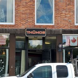 Thumos Barber Shop - Outside view of Thumos