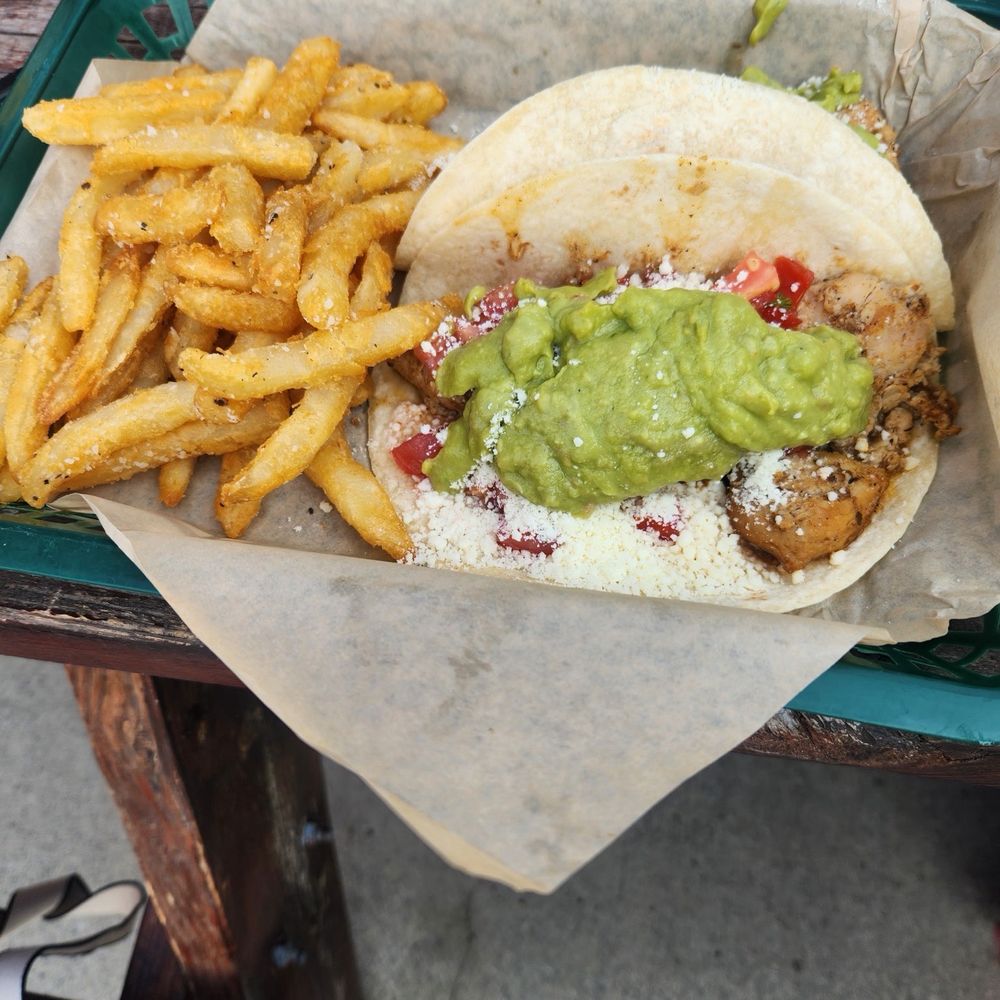 The BoatHouse at 33 - Chicken tacos. Fries were amazing. - Chicken Wings Near Me - Maynardville, Tennessee