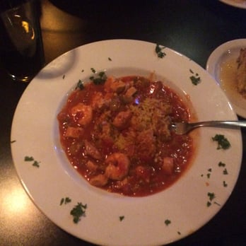 Cooper's on 5th - Chef's Special jambalaya and jalapeño honey cornbread - New American Near Me - West Des Moines, Iowa