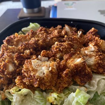 The Red Chickz - Chicken Caesar Salad - Chicken Shop Near Me - Carlsbad, California