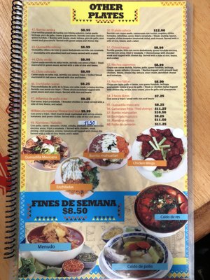 Menu photo 1 El Azteca Mexican Restaurant Huntsville, AL Menu photo 1 El Azteca Mexican Restaurant Huntsville, AL