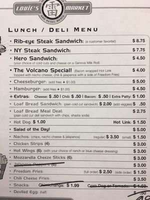 Menu photo 8 Louie's Market Stockton, CA Menu photo 8 Louie's Market Stockton, CA