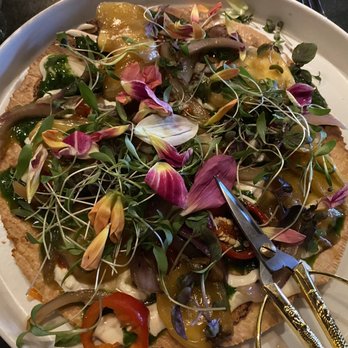 Lily - Crispy Rice Paper and Jackfruit "Pizza" - Vietnamese Near Me - San Francisco, California