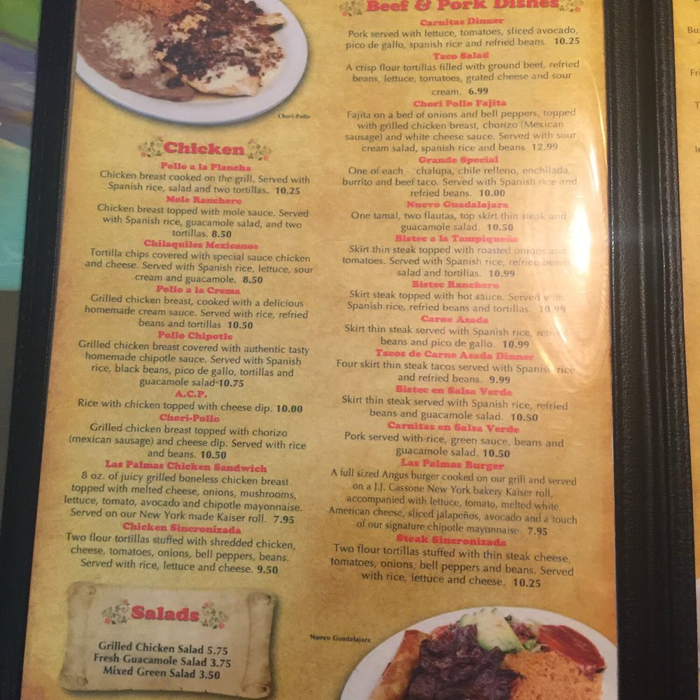 Las Palmas Mexican Restaurant - Menu - Mexican Near Me - Durham, North Carolina Las Palmas Mexican Restaurant - Menu - Mexican Near Me - Durham, North Carolina
