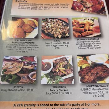 LA Rose Cafe - Filipino Near Me - Los Angeles, California