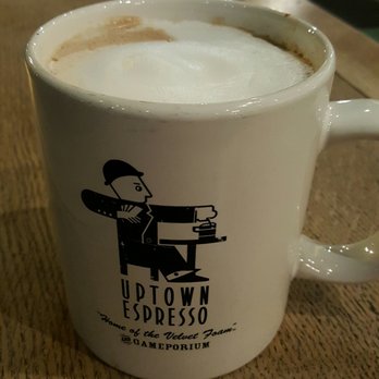 Uptown Espresso - Belltown - After a lame mocha at another indie spot yesterday, this generous and tasty mocha at Uptown makes up for it. (1/5/17) - Coffee & Tea Near Me - Seattle, Washington