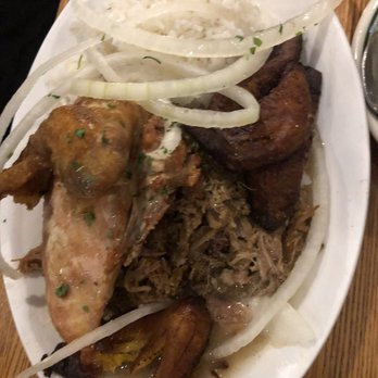 Versailles - Garlic chicken and pork combo - Cuban Near Me - Los Angeles, California
