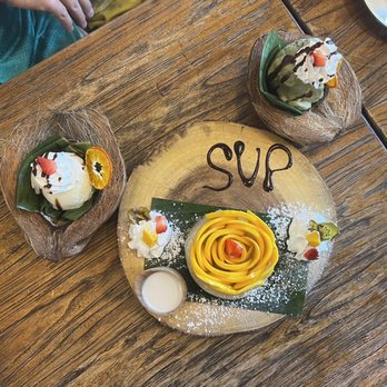 Sup Thai Kitchen - Mango sticky rice, it was simply delicious!! - Thai Near Me - Fresh Meadows, New York Sup Thai Kitchen - Mango sticky rice, it was simply delicious!! - Thai Near Me - Fresh Meadows, New York