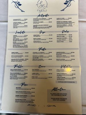 Menu photo 2 Sapori Ristorante Staten Island, NY Menu photo 2 Sapori Ristorante Staten Island, NY