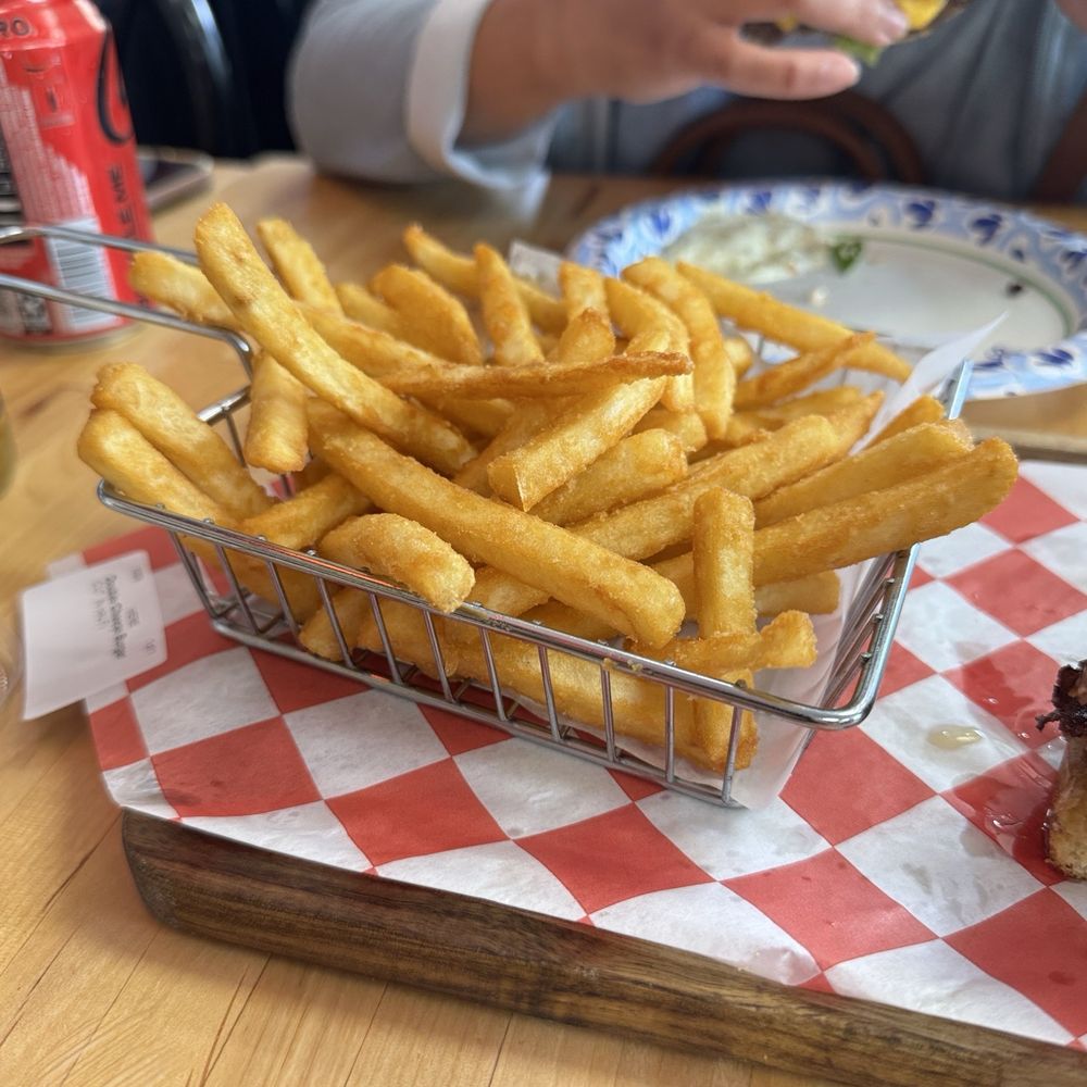 Red Wagon Burger - Fries are good too. Tartar sauce side was a little too sweet - Burgers Near Me - Renton, Washington Red Wagon Burger - Fries are good too. Tartar sauce side was a little too sweet - Burgers Near Me - Renton, Washington