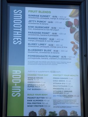 Menu photo 2 Tropical Smoothie Cafe Wildwood, FL
