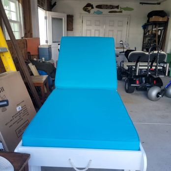 Interiors Done Right II - Special made outdoor lounge chair - Furniture Reupholstery Near Me - Myrtle Beach, South Carolina Interiors Done Right II - Special made outdoor lounge chair - Furniture Reupholstery Near Me - Myrtle Beach, South Carolina