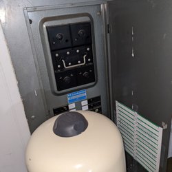 Lowe's Home Improvement - Closer look at how close Lowe's put our water heater to our Breaker-Box