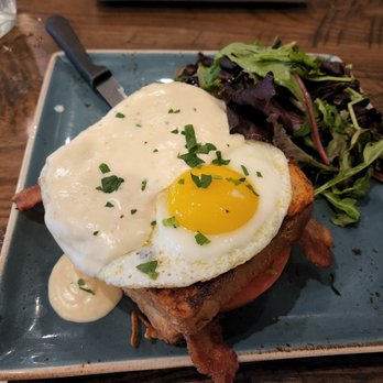 First Watch - Modern Crocque Madam - excellent if you love a perfectly cooked egg (and bacon) - Breakfast & Brunch Near Me - Grand Junction, Colorado