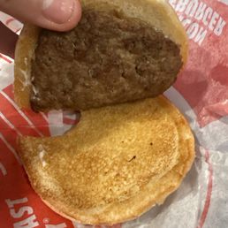 Cheeseless Cheeseburger I guess Cheeseless Cheeseburger I guess