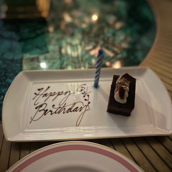 Delilah - Chocolate cake for the birthday girl and butter cake that was served was so Rich in taste and so yummy (not in picture) - New American Near Me - Las Vegas, Nevada